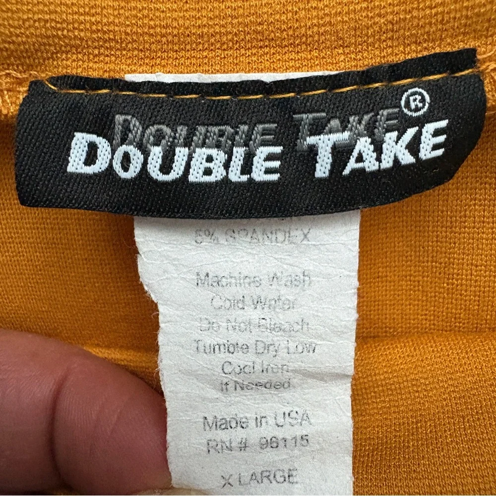 Double Take Mustard Bodycon Pencil‎ Skirt XL